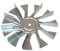 Fan Motor Klinge für Zanussi Herd entspricht 3581960980