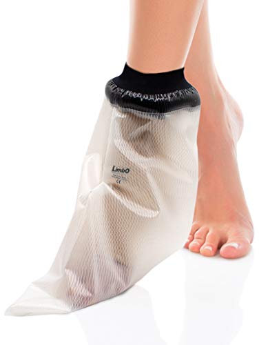 LimbO Waterproof Protection for Light Foot Dressing. M20 Fits Ankle 20-25 cm Circumference. Suitable for Shower Only.