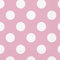 Unique-Polka Dots Luncheon Napkins | Pink Pcs. Paquete de 16 servilletas de papel a lunares, color rosa claro, (37972)