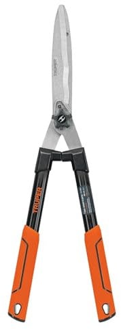 Truper TE-19W - Tijeras de mango de madera ondulada con empuñadura de empuñadura, Herramientas Jardineria