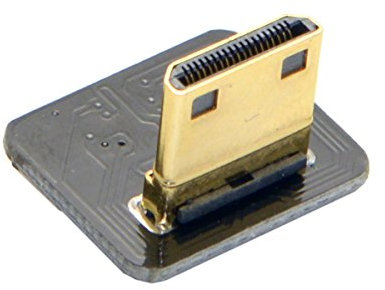chenyang CYFPV 90 degrés en baisse Mini Hdmi Type C Connecteur masculin pour FPV HDTV Multicoptère Photographie aérienne