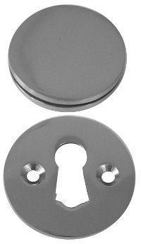 The House Nameplate Company Chrome Escutcheon Core Range