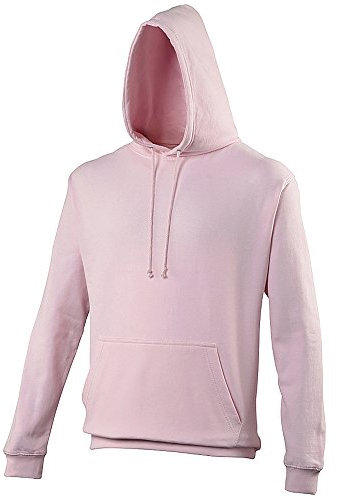 Sweat à capuche unisexe AWDis - Rose - Medium