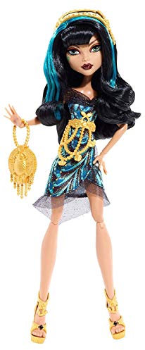 Mattel BDF25 - Monster High - Licht aus Grusel an - Cleo, Puppe