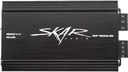 Skar Audio RP-800.1D Monoblock 800-Watt Class D MOSFET Subwoofer Amplifier