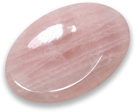 CrystalAge Handschmeichler, Rosenquarz