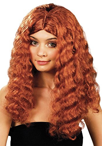 Bristol Novelty BW644 Long Auburn Frizzy Wig, Womens, One Size