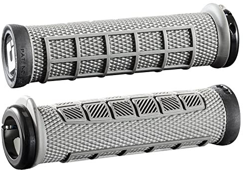ODI Unisex – Erwachsene Elite Pro Griffe, grau, 130mm