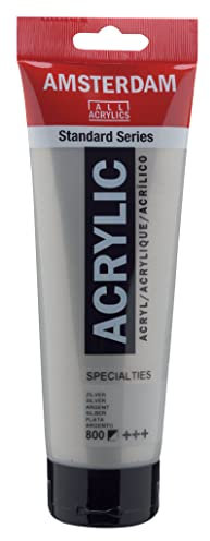 Amsterdam Standard Series Acrylfarbe Tube 250 ml Silber 800 (17128000)