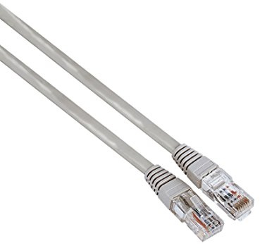 Hama CAT 5e-Patchkabel, UTP, 10 m/30622 grau