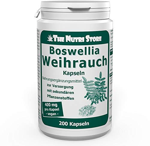 Weihrauch Boswellia 400 mg Extrakt Kapseln 200 Stk.