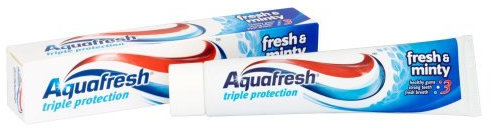 Aquafresh 125ml Fresh and Minty Fluoride Toothpaste