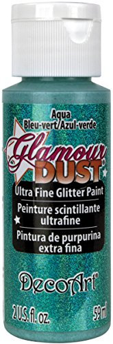 DecoArt Glamour Dust Glitter Paint 2 Ounces-Purple Princess