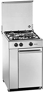 Meireles 5302DVW - Cocina (Gas natural, Convencional, Gas, Giratorio, Frente, 525 mm) Color blanco