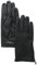 Calvin Klein Damen Chevron Zip Glove W/Touch, Schwarz, Small
