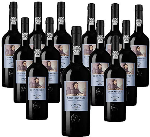Portwein Ferreira Dona Antonia Reserve White - Dessertwein- 12 Flaschen