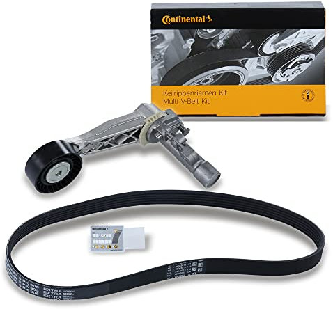 CONTITECH Kit Cinghie Poly-V 6PK905 EXTRA K1 con rullo tenditore