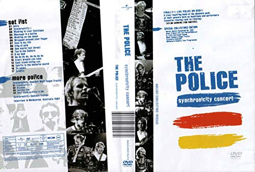 POLICE THE-SYNCHRONICITY CONCERT-DVD