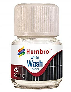 Humbrol AV0202 Enamel Wash modellers washes effect White 28ml