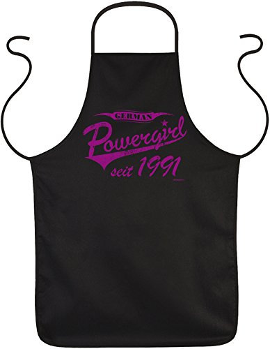 30 Jahre Geburtstags Geschenk Funschürze Scherzartikel lustige Geschenkidee 30 Geburtstag Schürze German Powergirl seit 1991