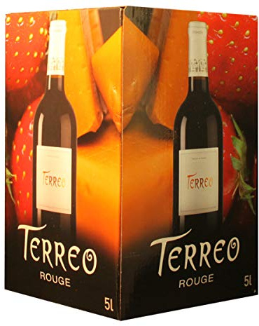 Vinovalie BIB(5L) Terreo Rot IGP Comté Tolosan 5.00 Liter