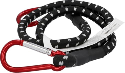 UNITEC Gepäckspanner mit Karabiner, 80 cm