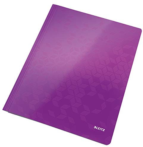 Leitz Wow Schnellhefter, A4, Violett, 10 Stück