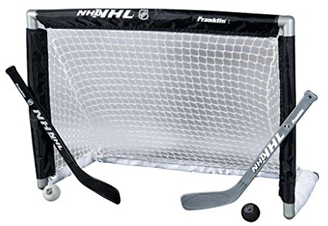 Franklin Sports NHL Mini Hockey Goal Set