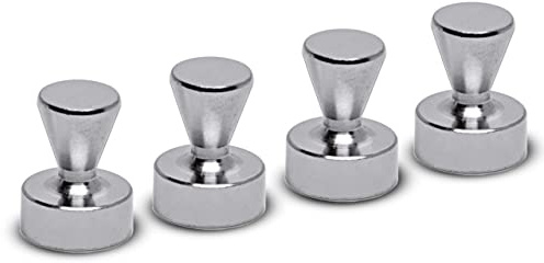 Maul 6168696 Neodymium Magnet, Cone-Shaped 14 Kg hellsilber