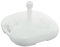 Base en plastique Blanc 300 pour parasol Borgo diam 200