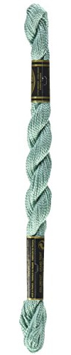 DMC 115 5-503 Pearl Cotton Thread, Medium Blue Green, Size 5