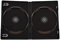 Custodia protettiva per DVD, doppia, 14 mm, confezione da 100 pezzi, colore: nero.-