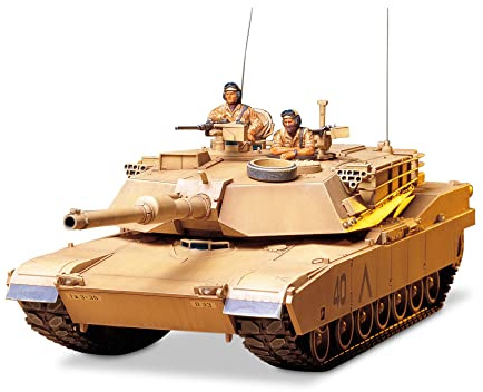 TAMIYA 300035156 – 1:35 US Combat Tank M1 A1 Abrams (2)
