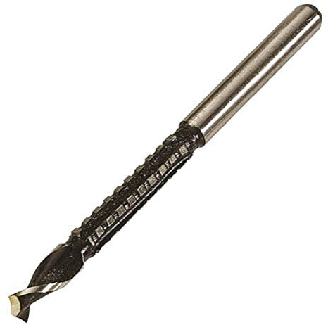 wolfcraft Broca fresadora HSS, Ø 6 mm I 2512000 I Para taladrar chapa, metales no férreos, madera
