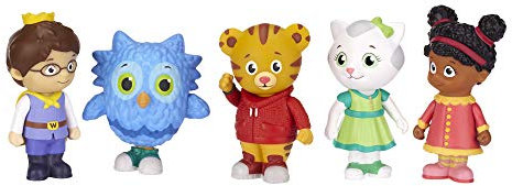Daniel Tiger's Neighborhood Friends Figures Set by Tolly Tots - Domestic