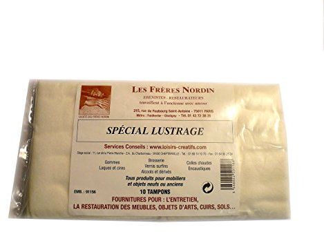 Les Frères Nordin 250116 Polier-Pads, 10 Stück