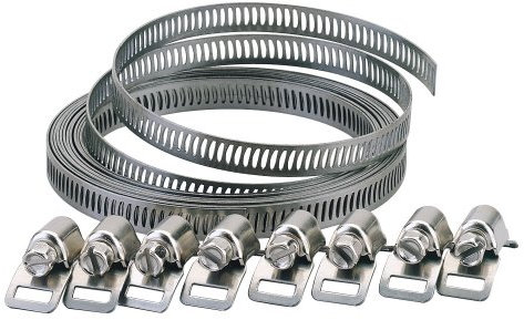 Draper 55591 Lot de colliers de serrage pour tuyau 8 mm (Import Grande Bretagne)