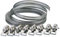 Draper Set di fascette stringitubo larghe, fascette stringitubo da 8 a 12 mm di larghezza, 3 m, presa rapida, 8 morsetti di tensionamento, 55591