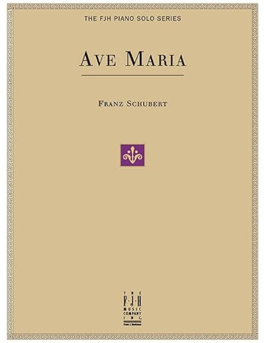 Franz Schubert-Ave Maria - Piano Solo-BOOK