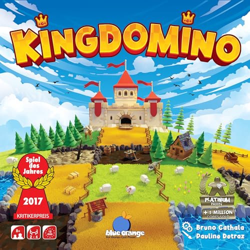 Blue Orange | Kingdomino | Board game | Ages 8+ | 2-4 Players | 15 Minutes Playing Time