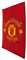 Manchester United Crest Teppich Gedruckt – Mehrfarbig