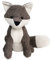 Carousel Home and Gifts Textured Fabric Fox Doorstop ~ Brown British Wildlife Fox Door Stop