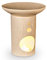 Aromalampe Chi aus Keramik mit Weisscraquelée 14 cm hoch Schale Ø ca. 14,5 cm, Duftlampe Stövchen Diffuser, Raumduft Aromatherapie
