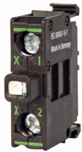 Eaton 218058 Leuchtelement, LED, blau, Bodenbefestigung, 12-30 V AC/DC, Schraubanschluss