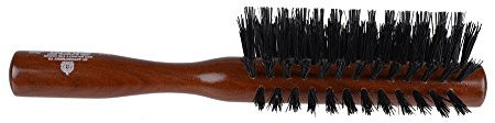 Kent Kleine Halbrundbürste aus Dantaholz mit schwarzen Borsten für Damen