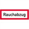Schild Rauchabzug PVC 10,5 x 29,7cm