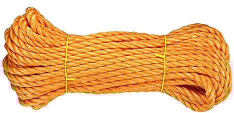 Connex DY2701321 Corde Multi-Usage/Cordage pour Bateau 10,0 mm x 30 m jusqu'à 180 kg Orange