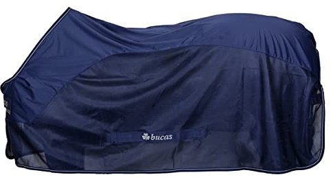 Bucas Competition Cooler - navy/silver, Groesse:135 | Navy/Silber
