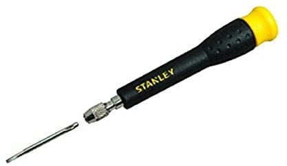 Stanley Stht0-62633 Set De 16 Tournevis De Précision À Embouts Fabriqués En France - Lame En Acier Chromé - Poignée Ergonomique - Conformes Aux Normes Internationales Iso, Din Et NF-E