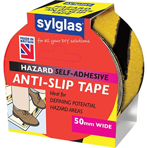 Anti-Slip Tape 50mm X 18m Black & Yellow (8622055)